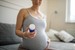 Pregnant person taking medicine or nutritional supplement